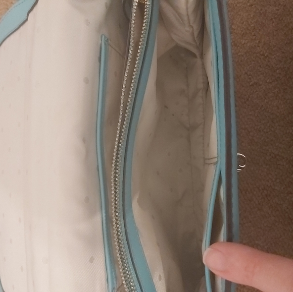 Kate spade new York sling hand bag teal/blue/green - Picture 5 of 7